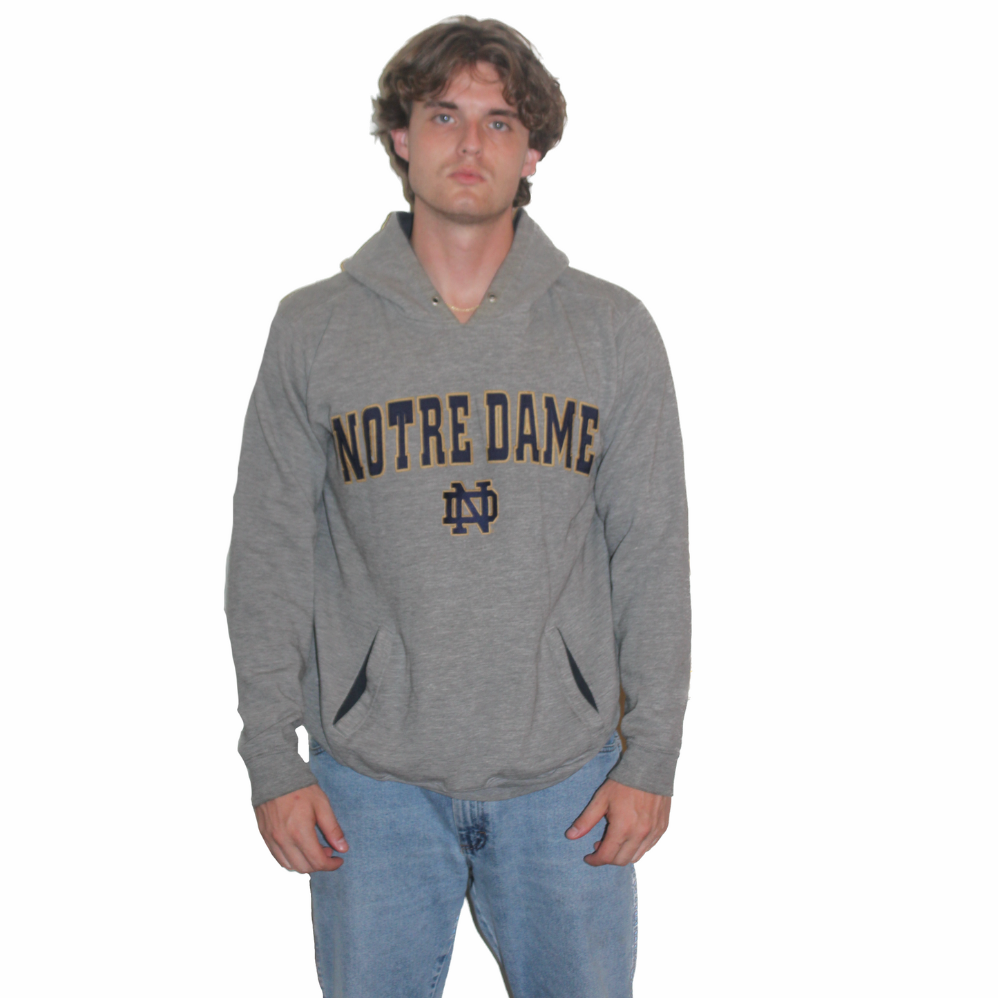 Notre Dame Gray Hoodie