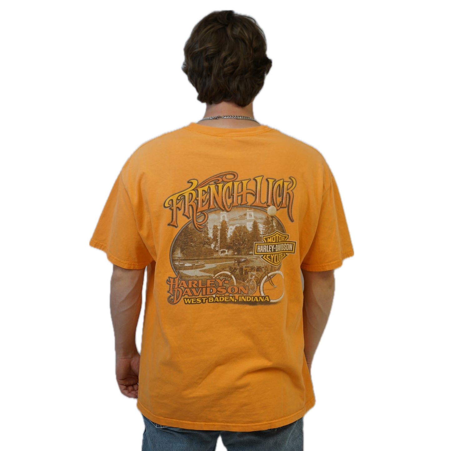 Harley French Lick Orange Tee