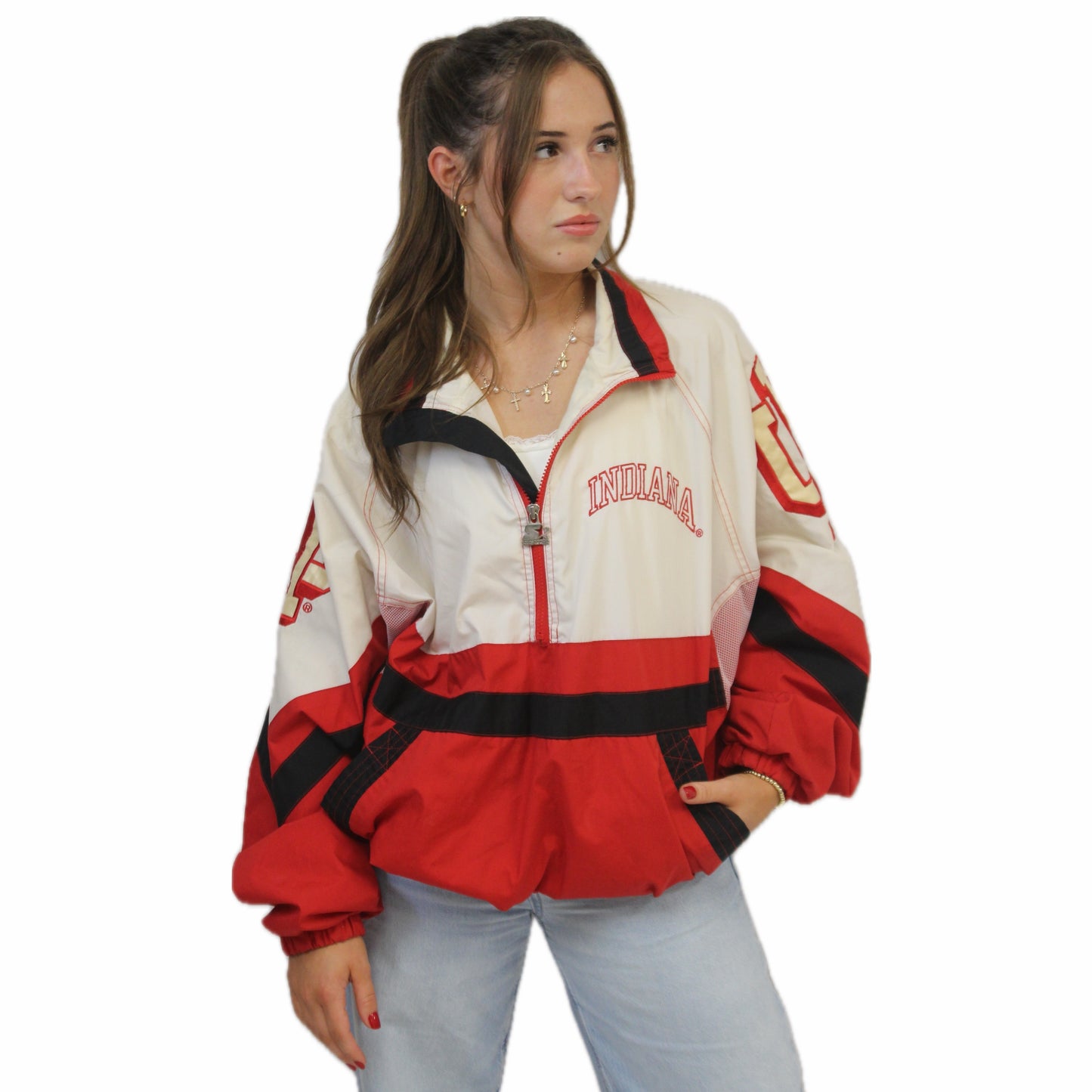 Indiana Vintage Starter Quarter-Zip Jacket