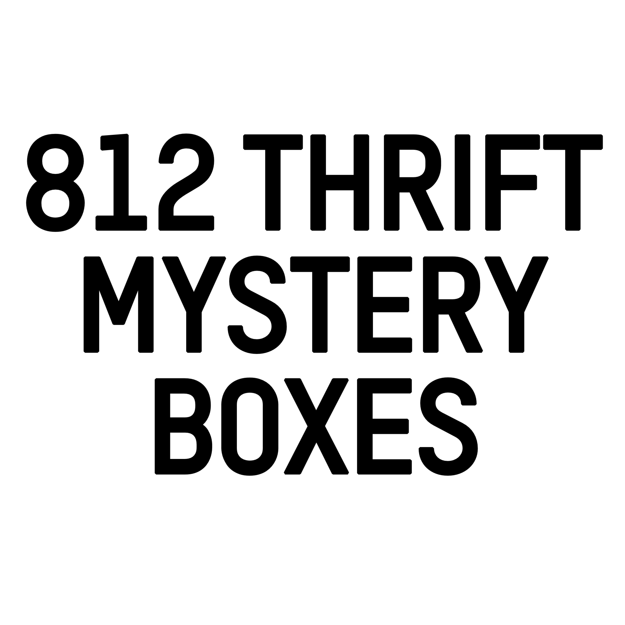 MYSTERY BOXES