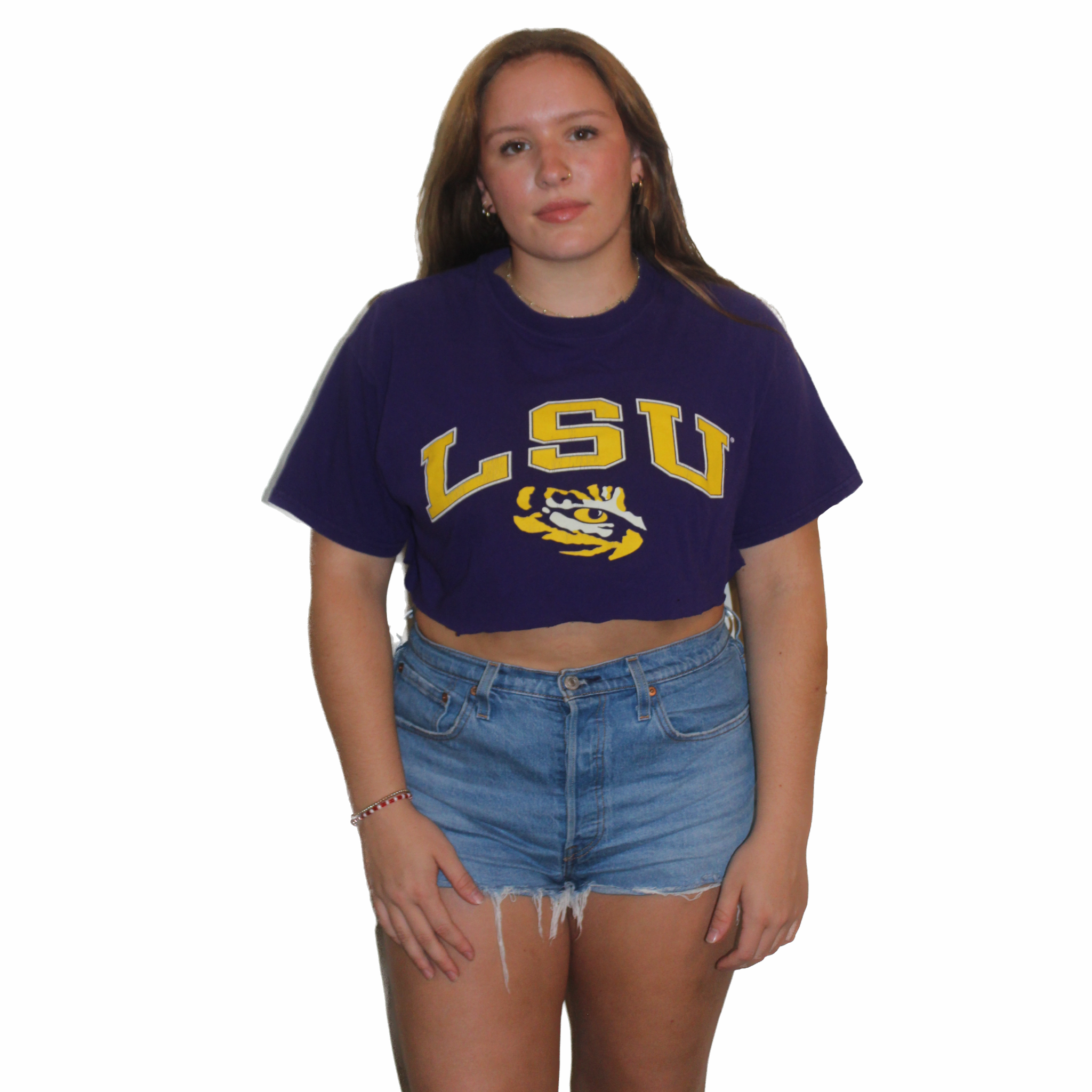 LSU Tigers Croptop