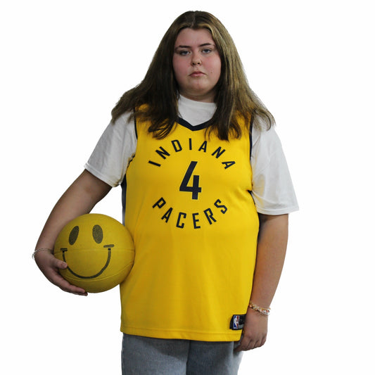 Pacers Oladipo Gold Jersey