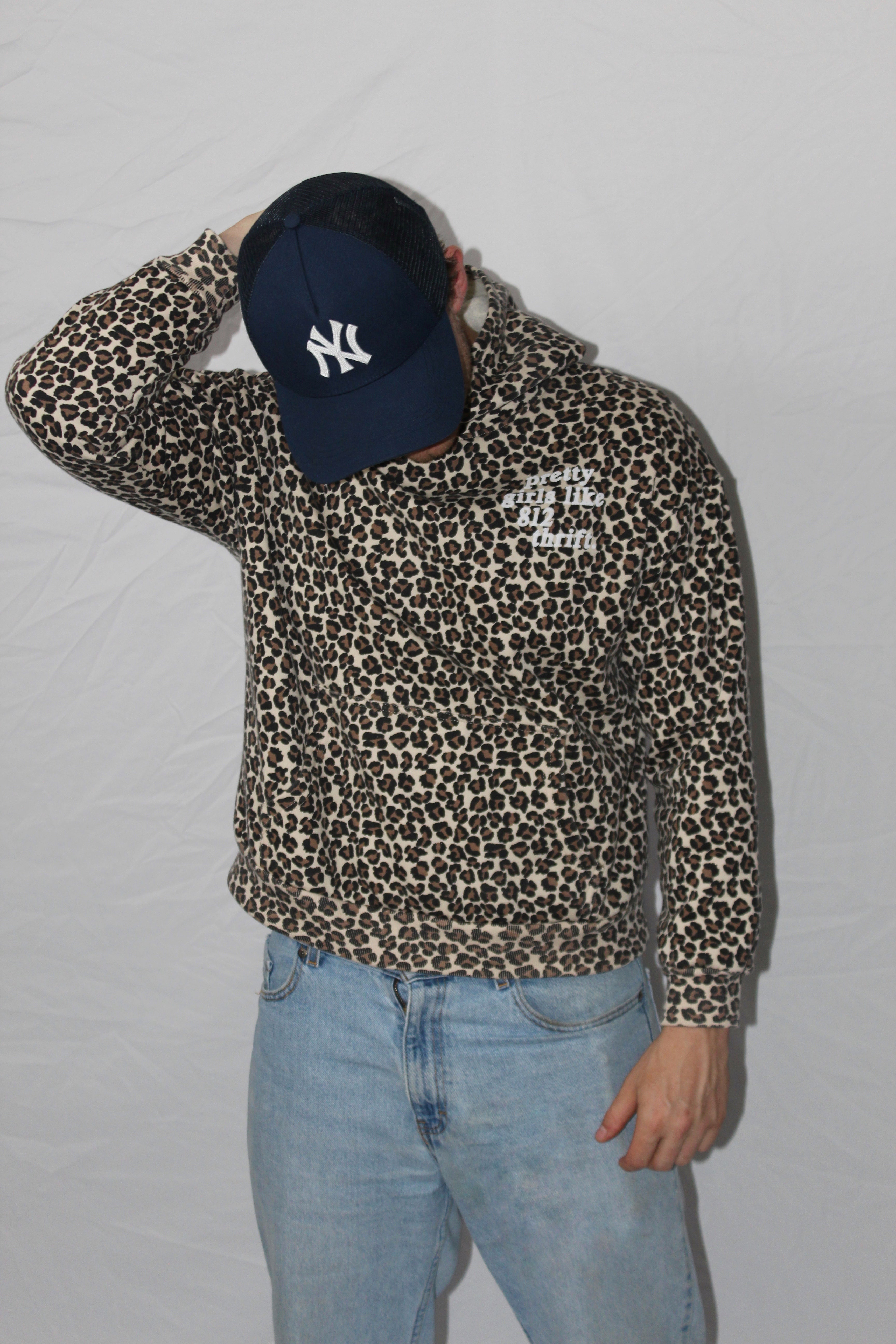 Brown Cheetah Pretty Girls Hoodie