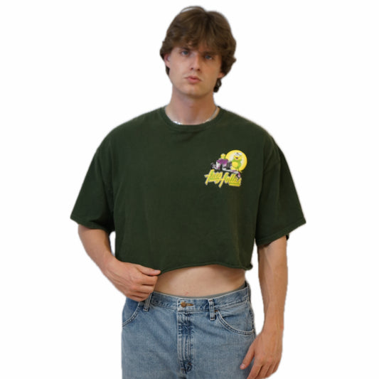 Frog Follies Cropped Tee