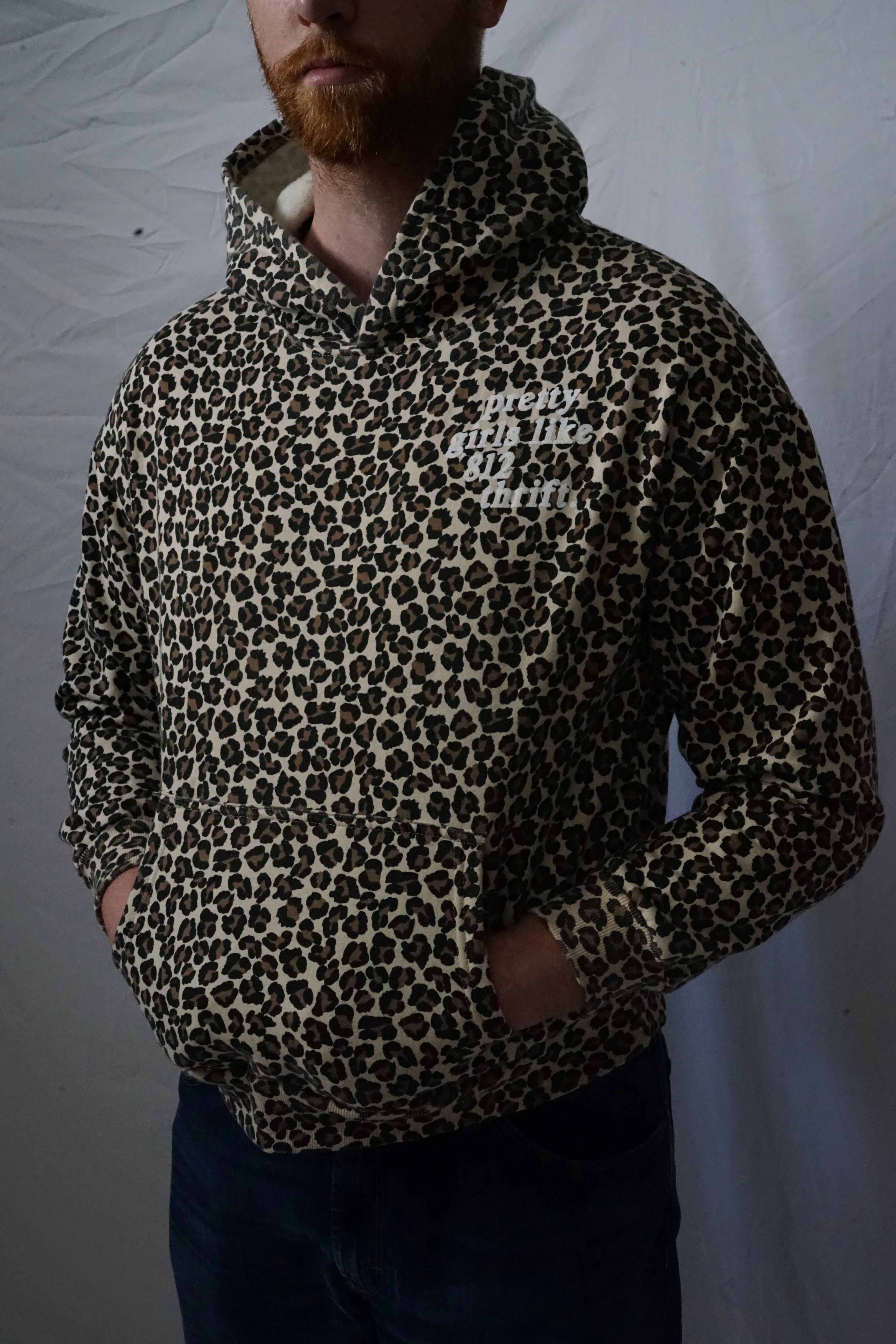 Brown Cheetah Pretty Girls Hoodie