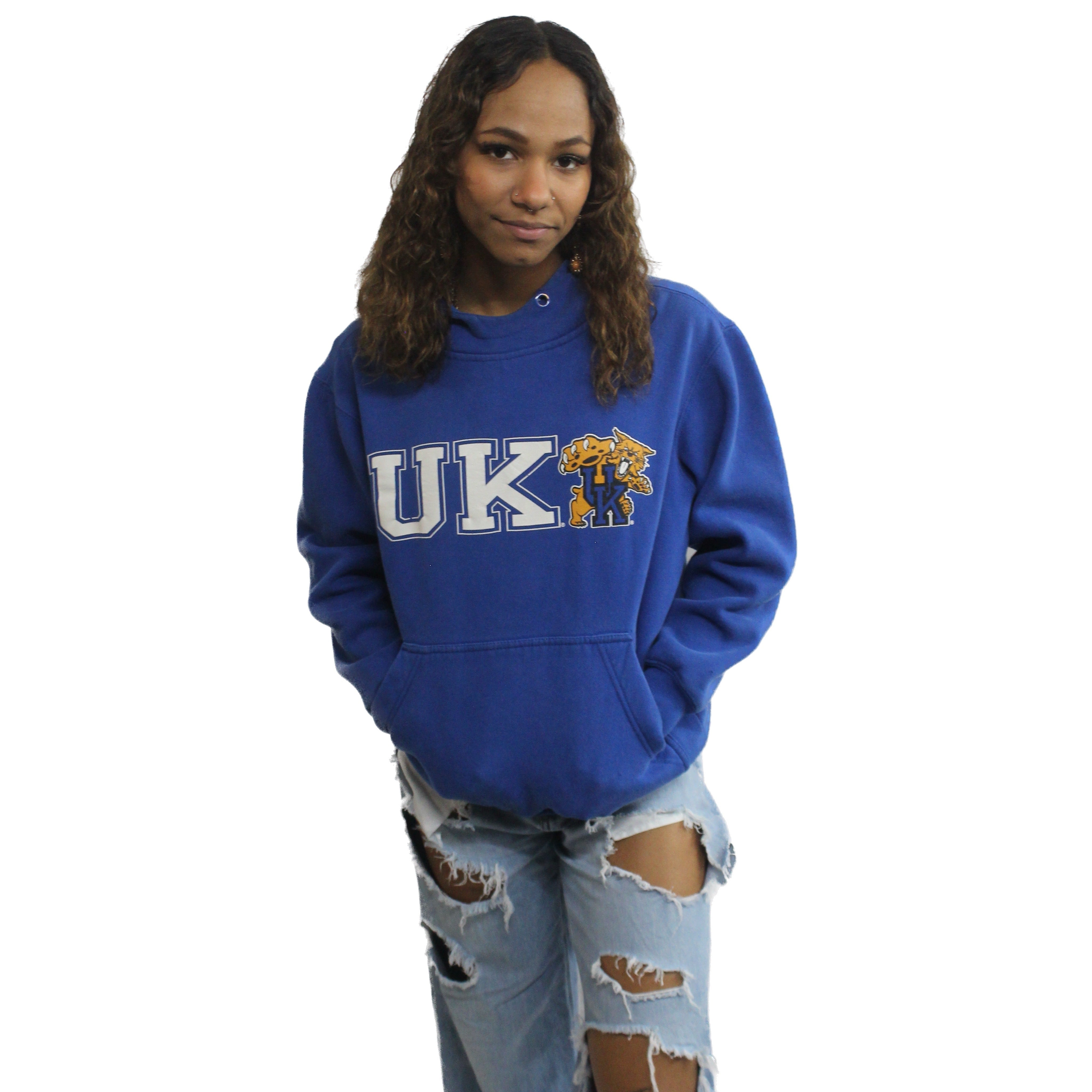 Blue Kentucky Wildcats Hoodie