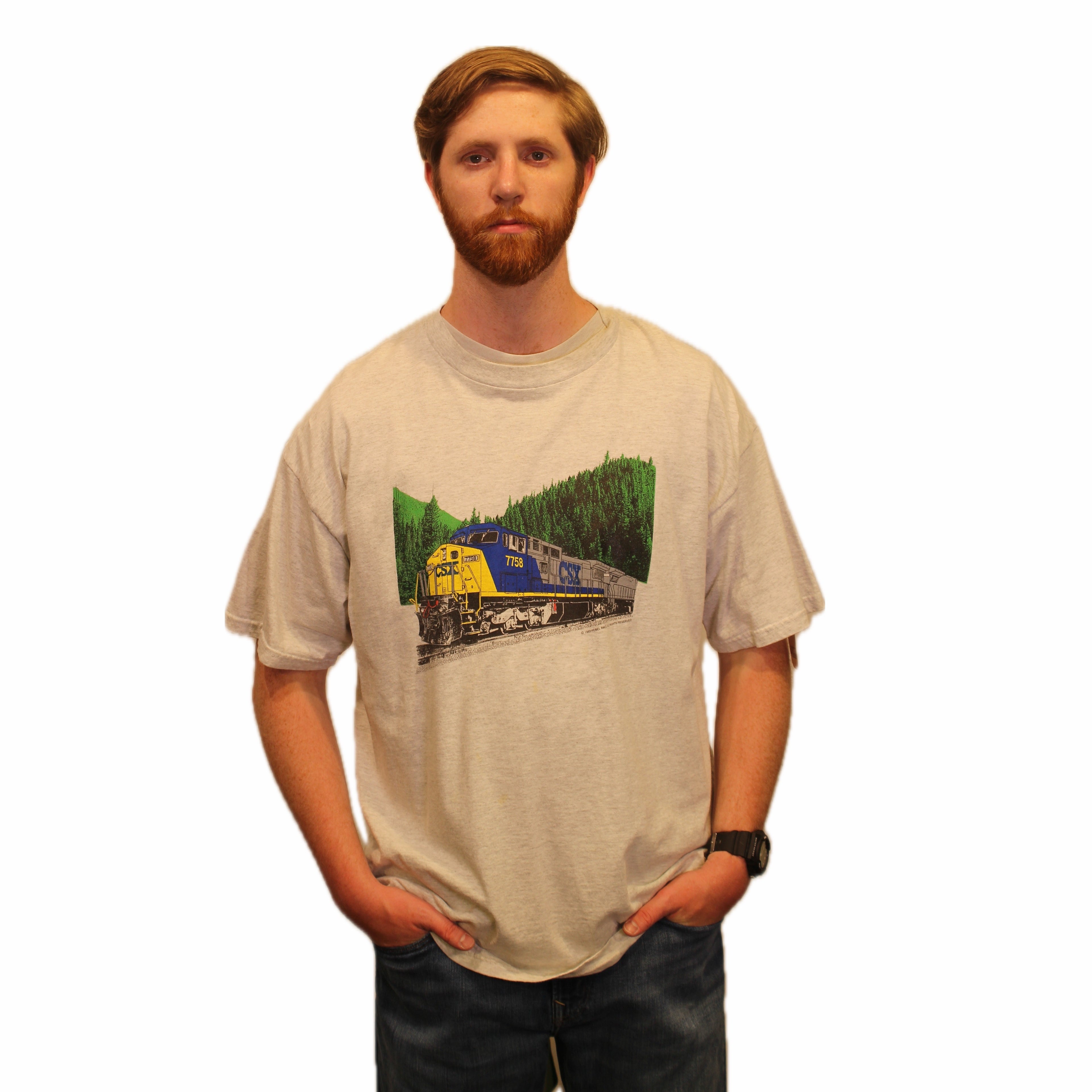 1993 Rebel Rails Train Tee