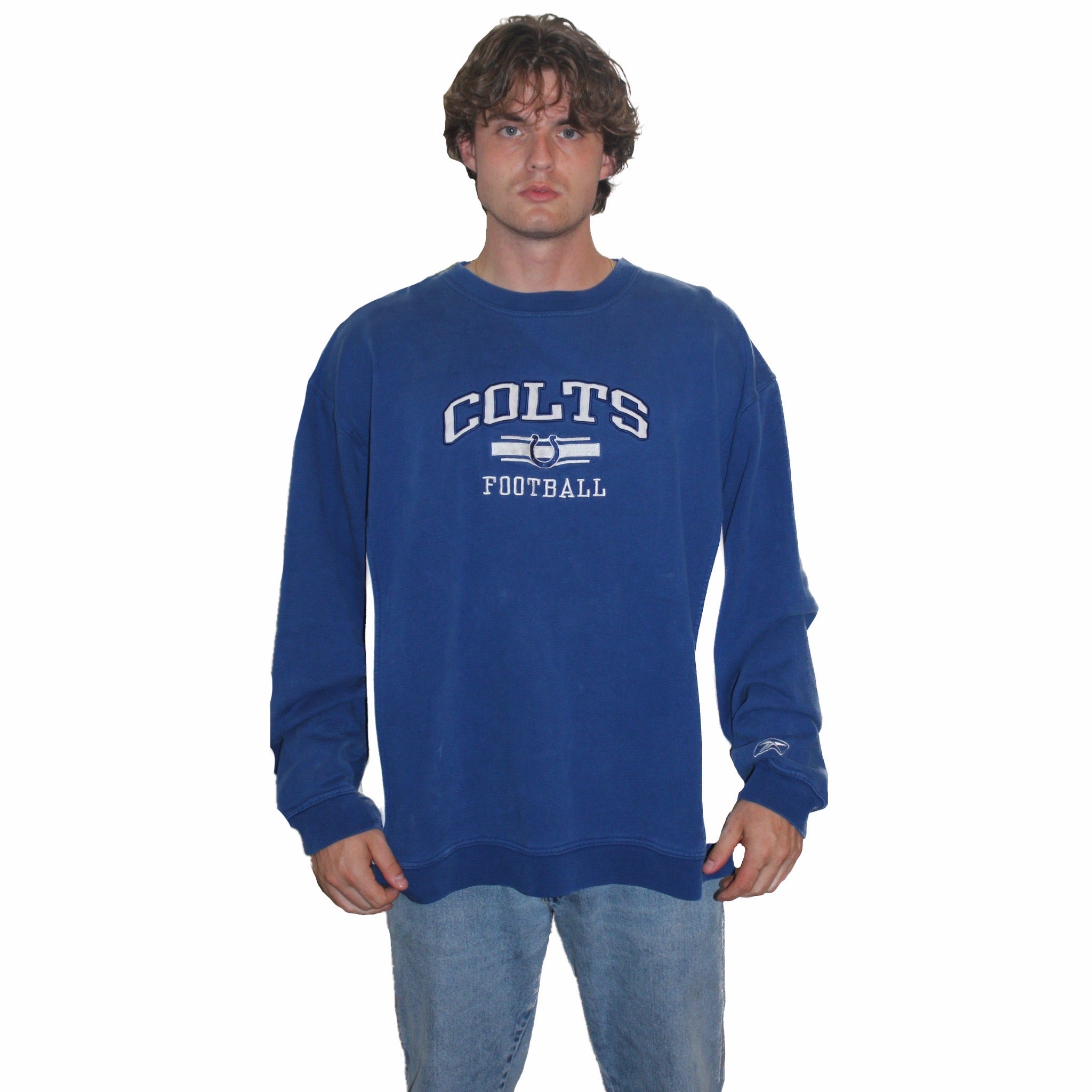 Colts Reebook Crewneck