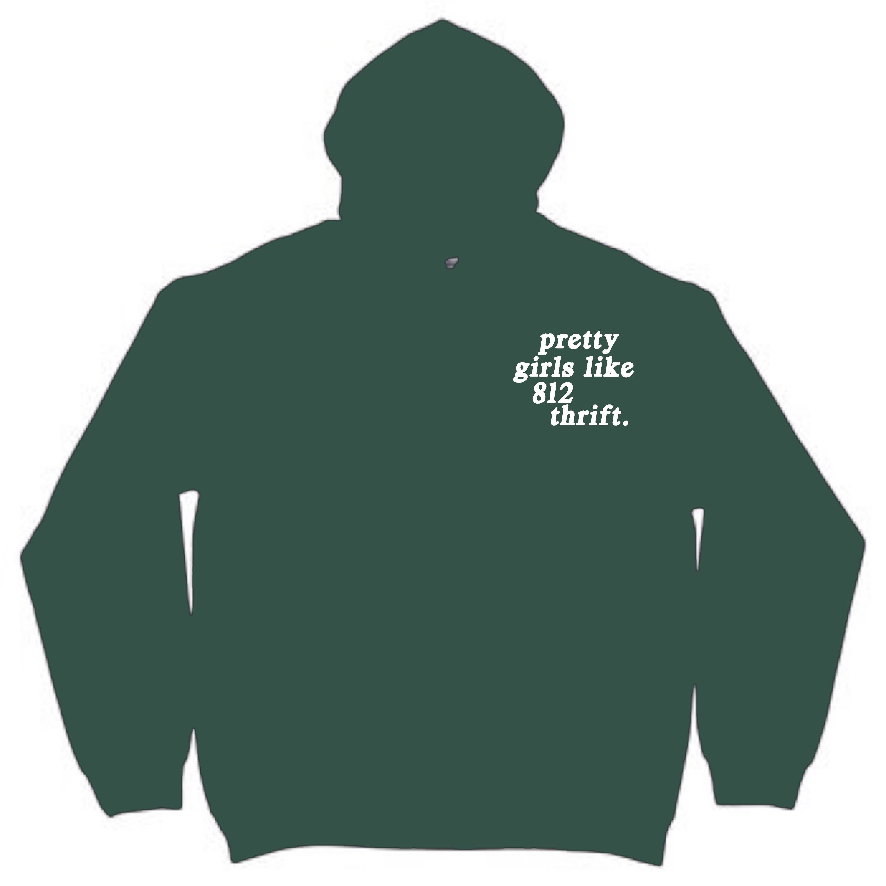 Green Pretty Girls Hoodie