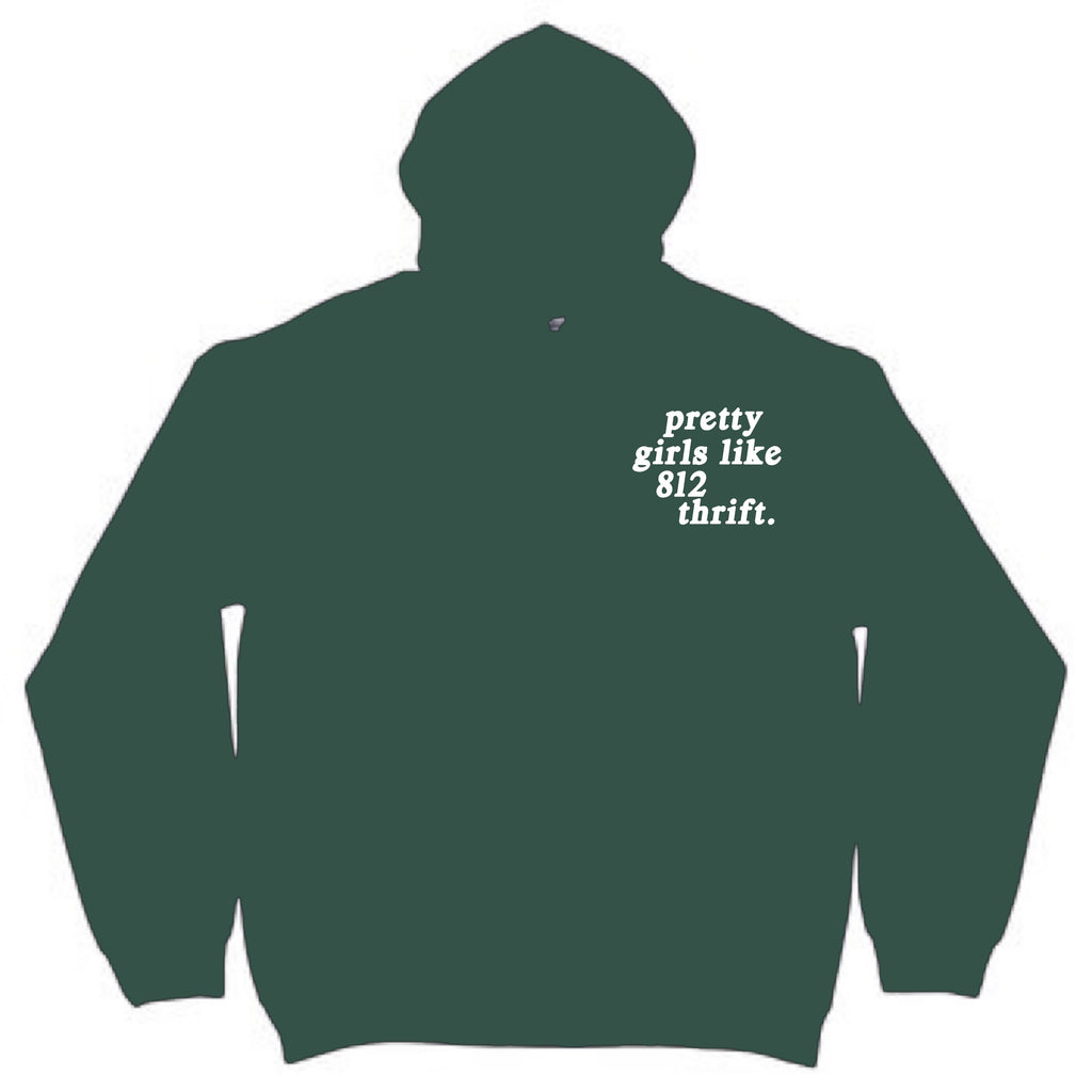 Green Pretty Girls Hoodie