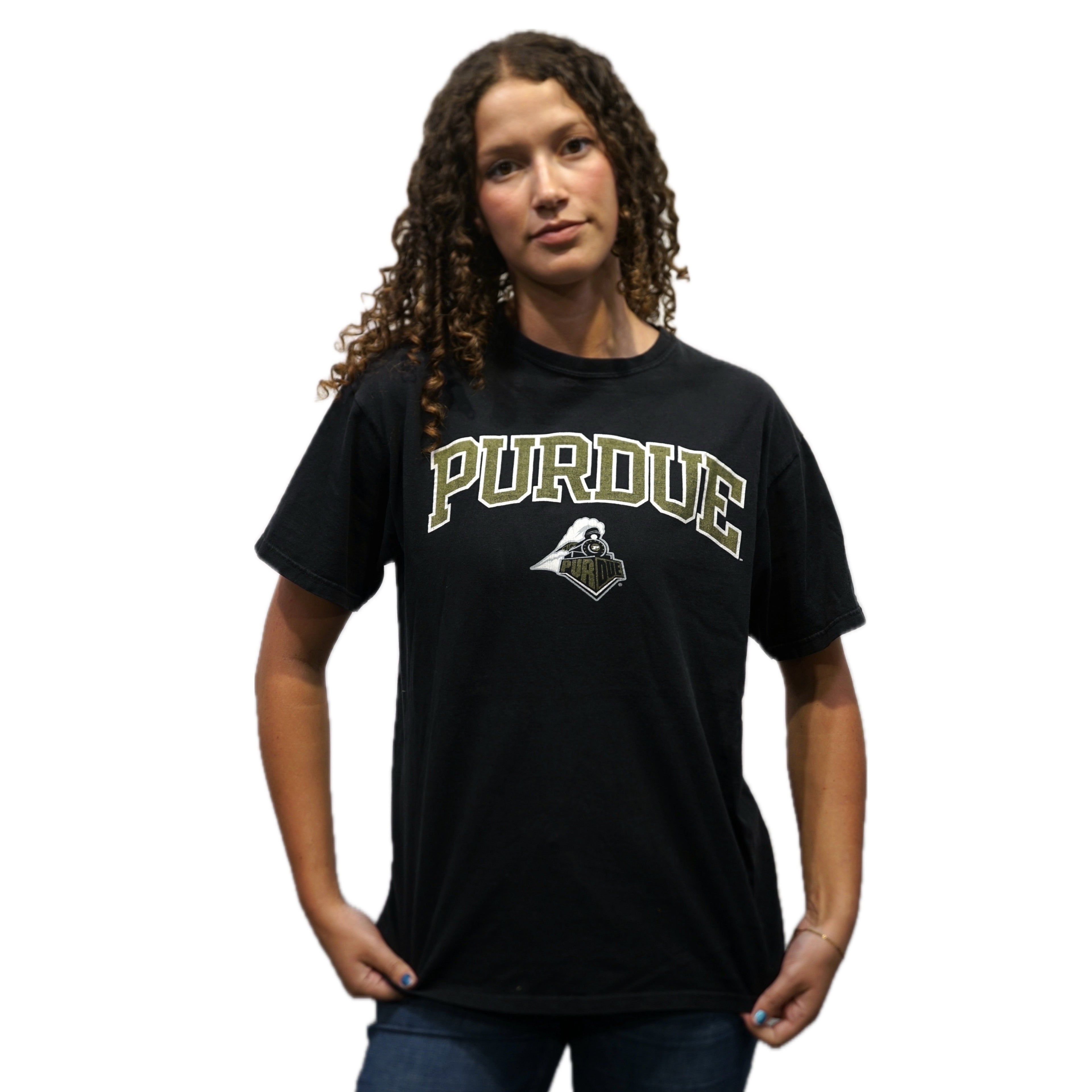 Purdue Black Tee