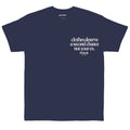 Clothes Deserve A Second Chance Navy Tee