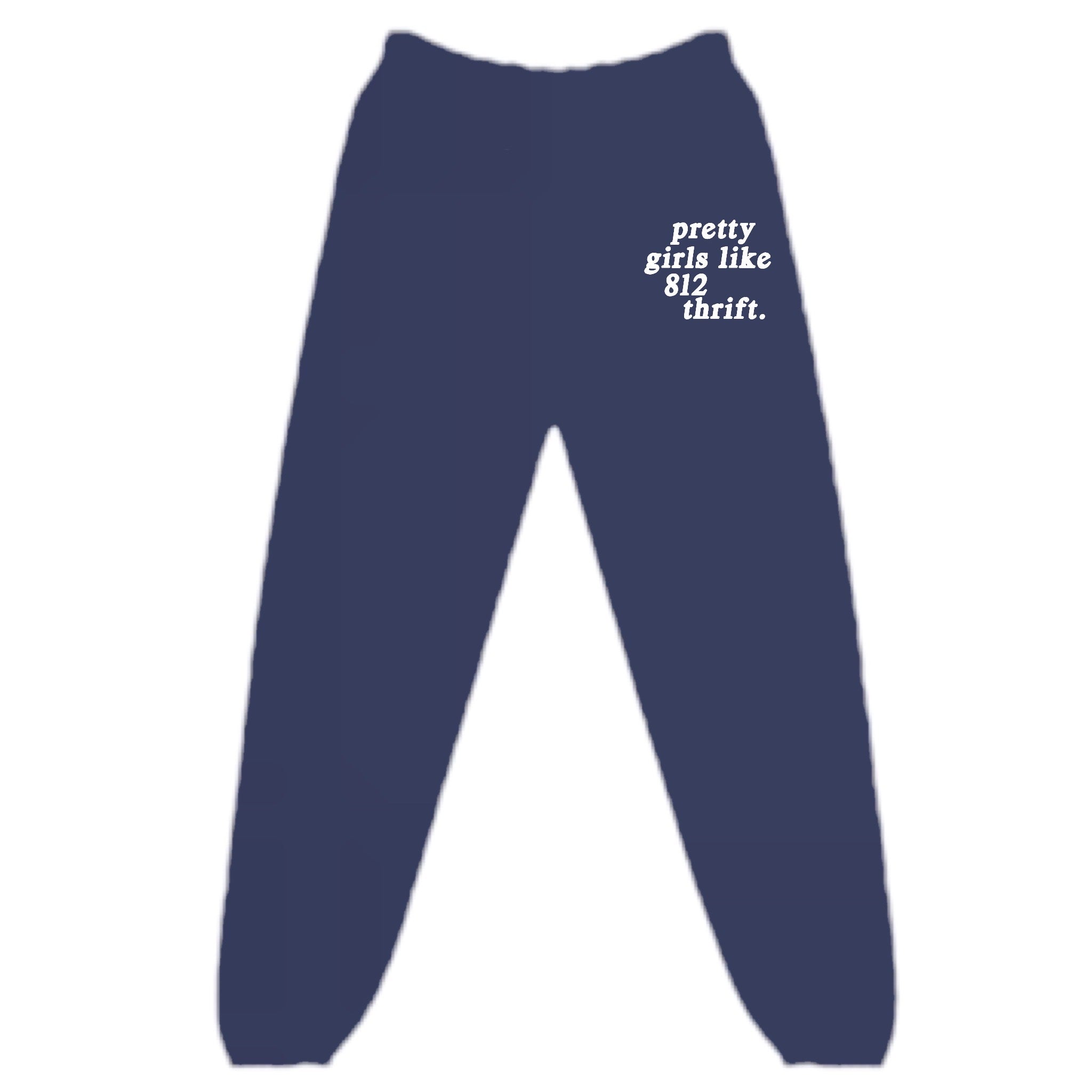 Navy Pretty Girls Sweatpants