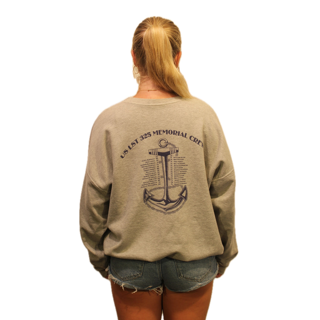 Vintage US LST Memorial 325 Crewneck