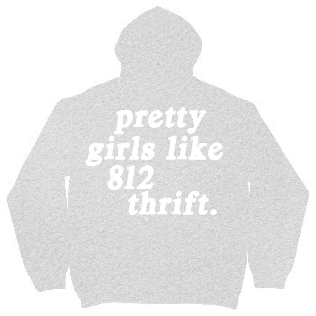 Gray Pretty Girls Hoodie