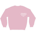 Clothes Deserve A Second Chance Pink Crewneck
