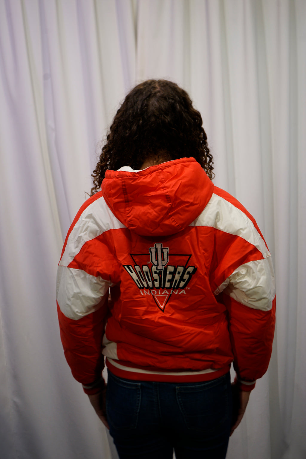 Indiana Hoosiers Logo 7 Puffer Jacket