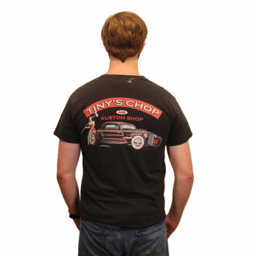 Hot Rod Zombie Wear "Tiny's Chop Shop" Tee