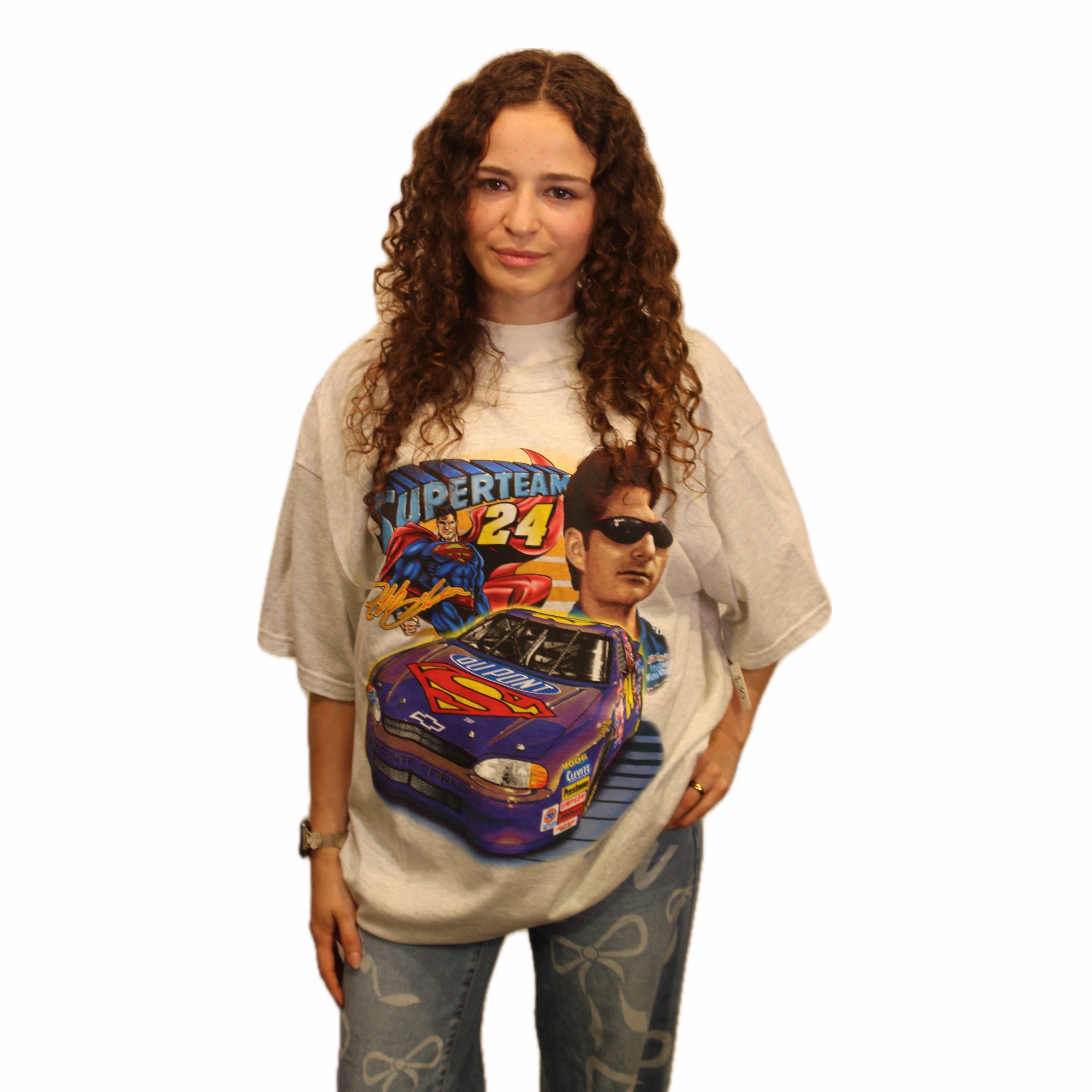 1999 NASCAR Jeff Gordon SupermanTee W/ Tags