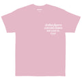 Clothes Deserve A Second Chance Pink Tee
