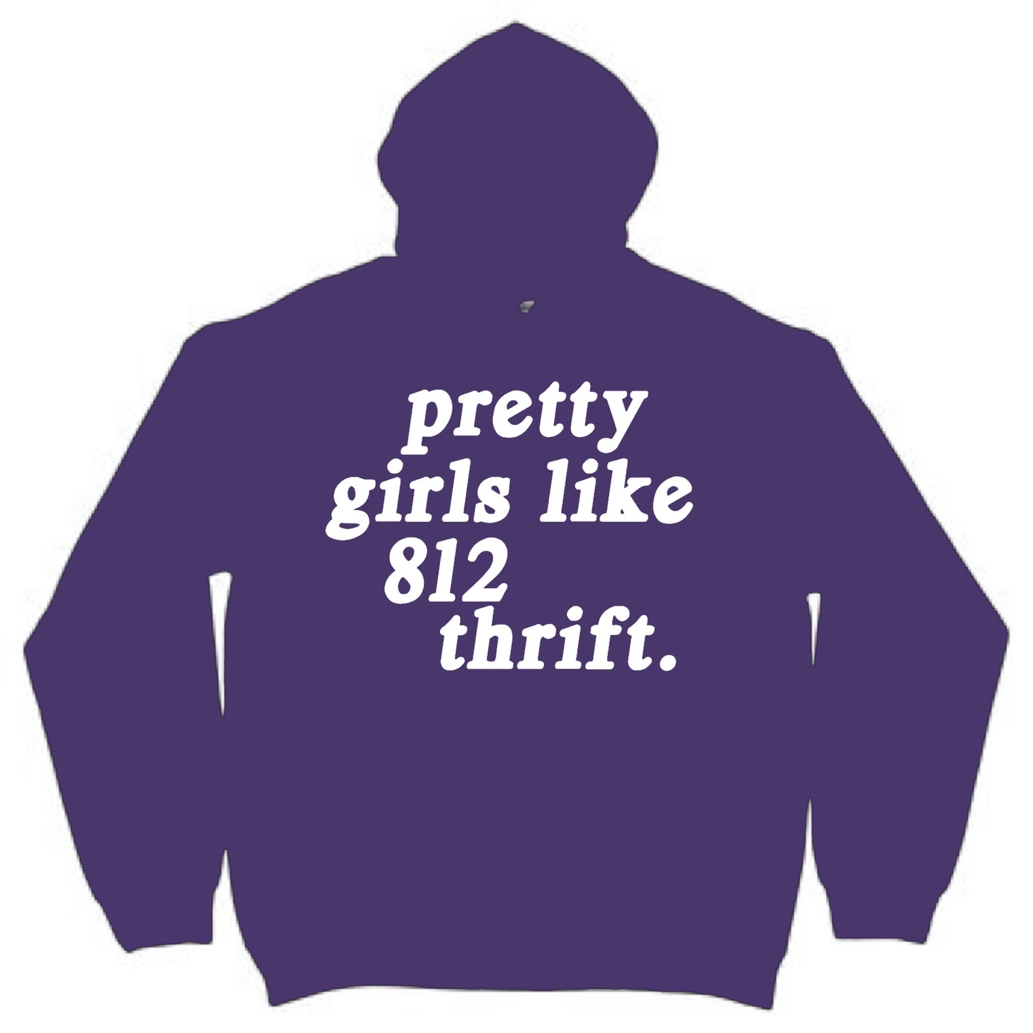 Purple Pretty Girls Hoodie