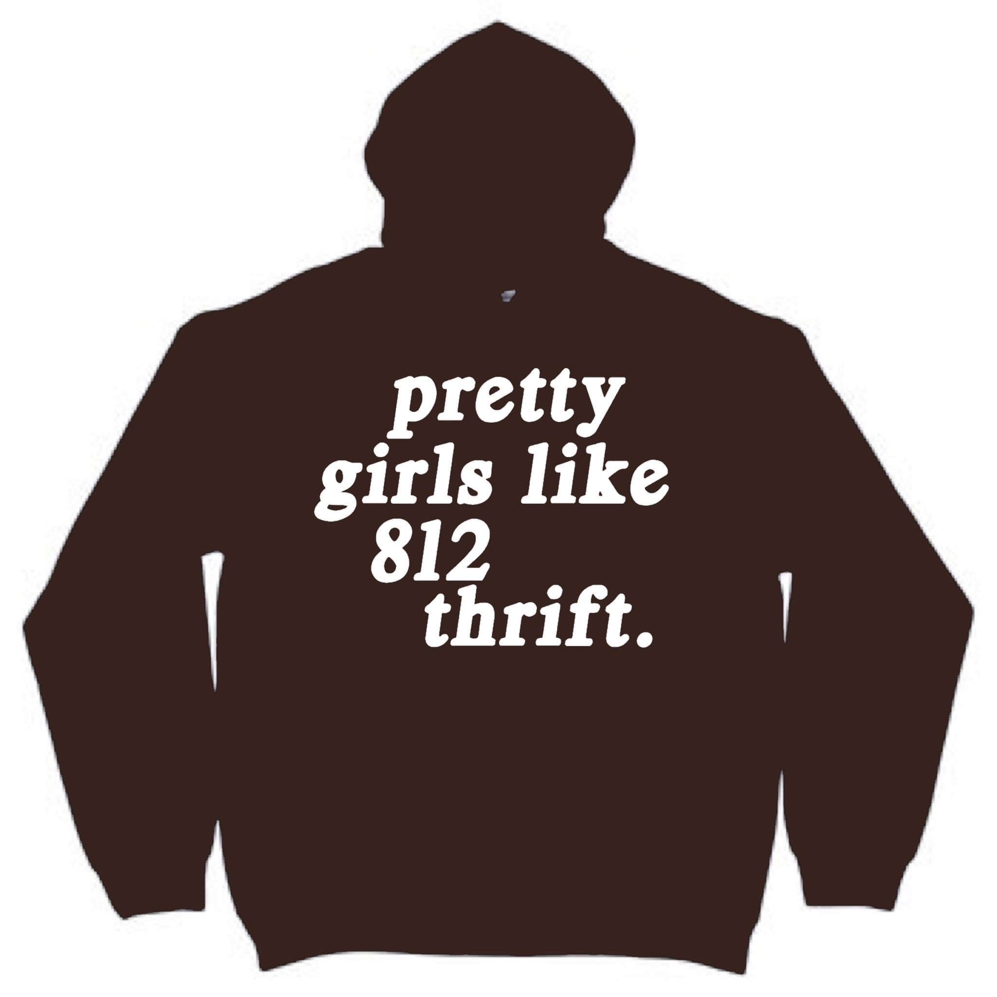 Chocolate Pretty Girls Hoodie