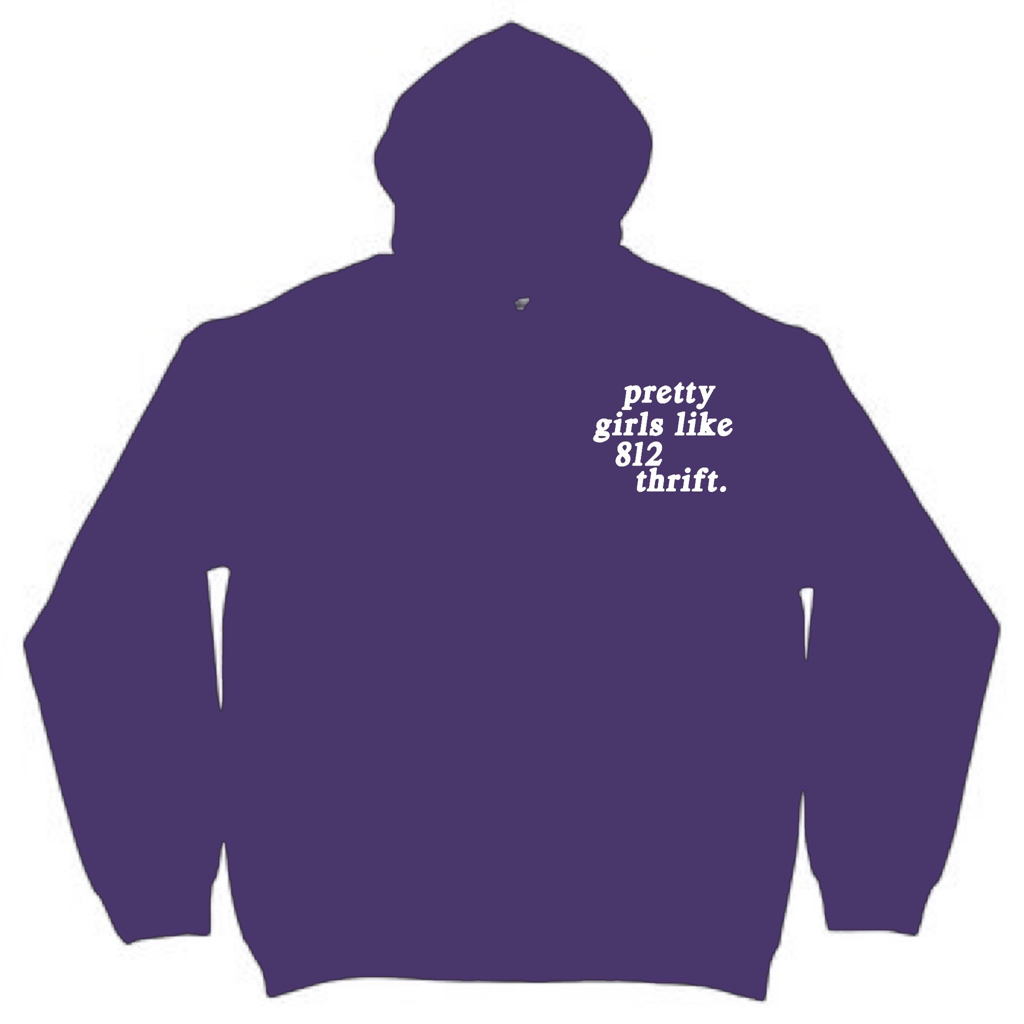 Purple Pretty Girls Hoodie