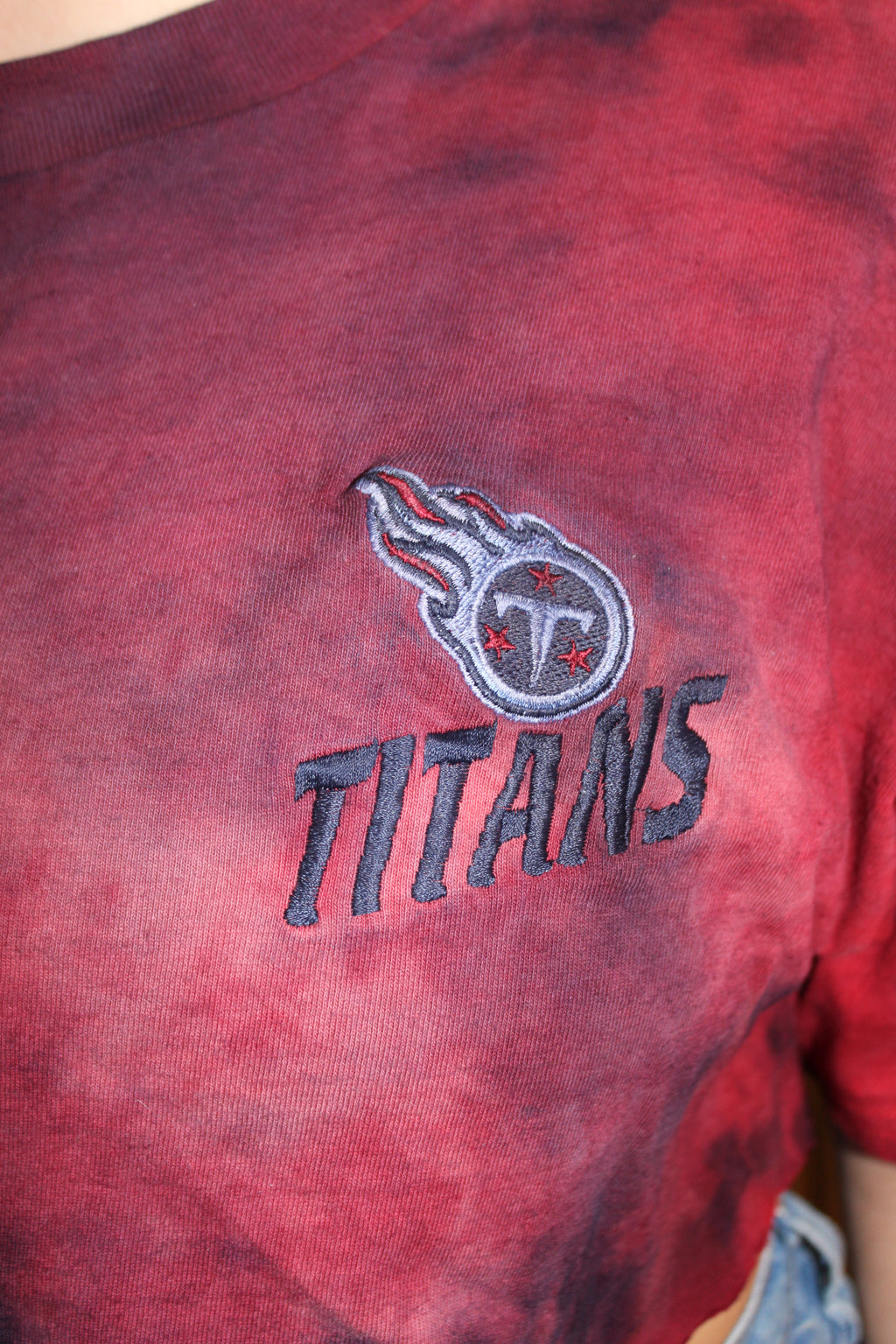 Tennessee Titans Cropped Tee
