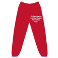 Clothes Deserve A Second Chance Red Sweatpants