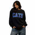 Kentucky Wildcats Black CATS Crewneck