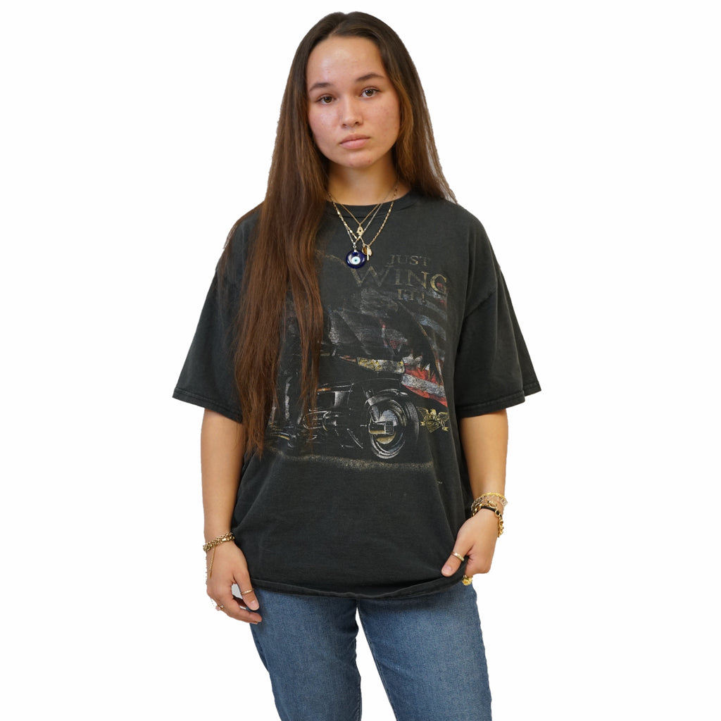 American Biker Faded Tee