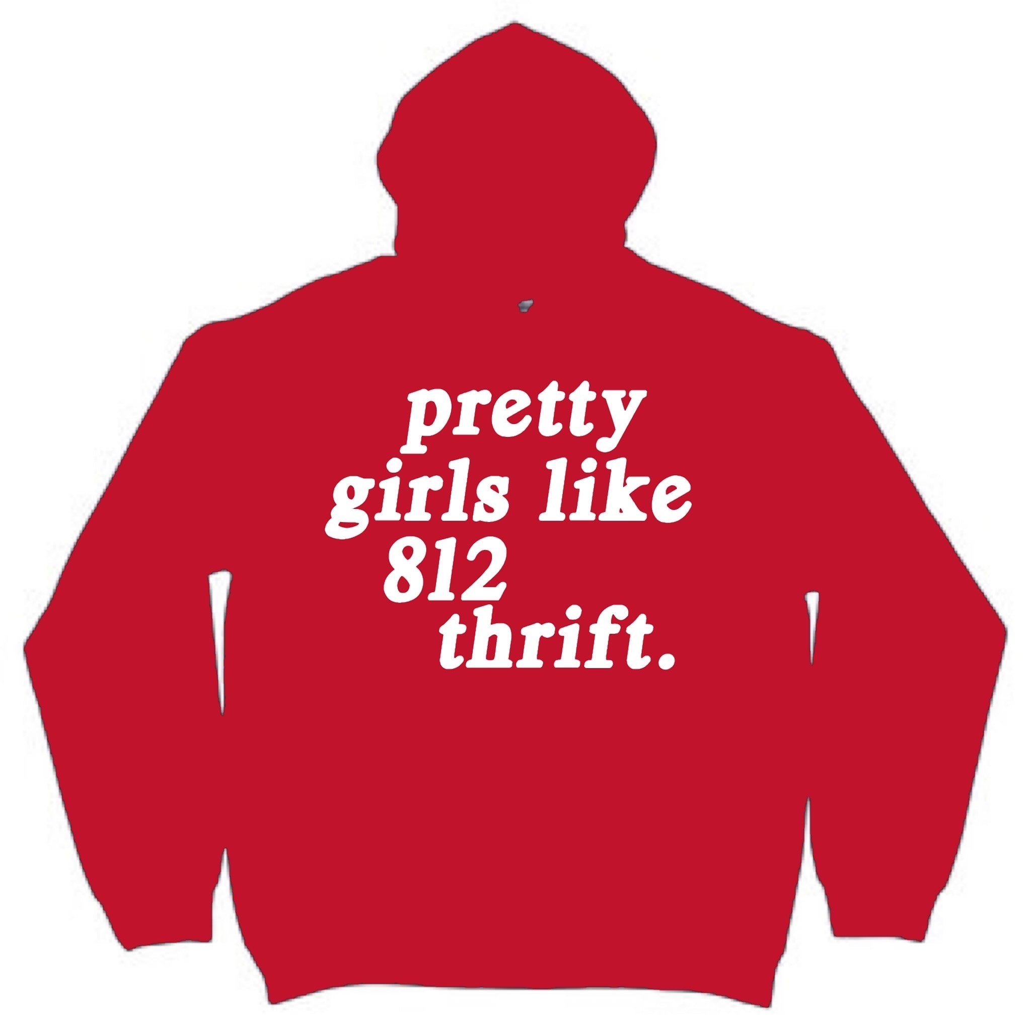 Red Pretty Girls Hoodie