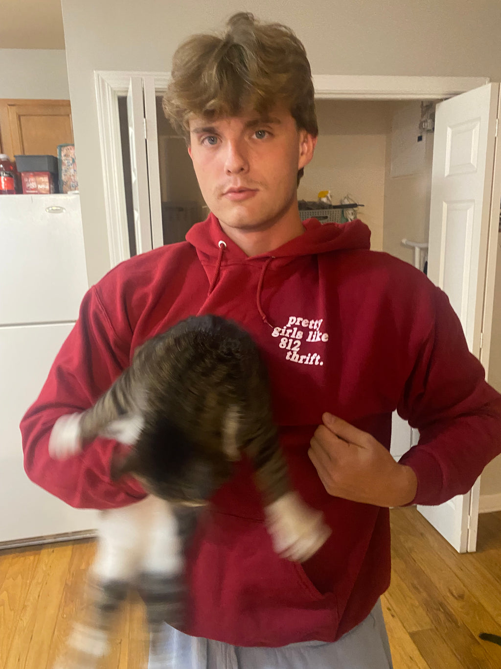 Red Pretty Girls Hoodie