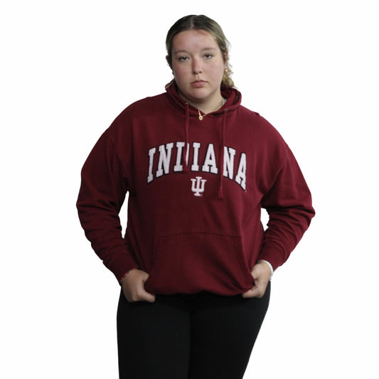 IU Dark Red Hoodie