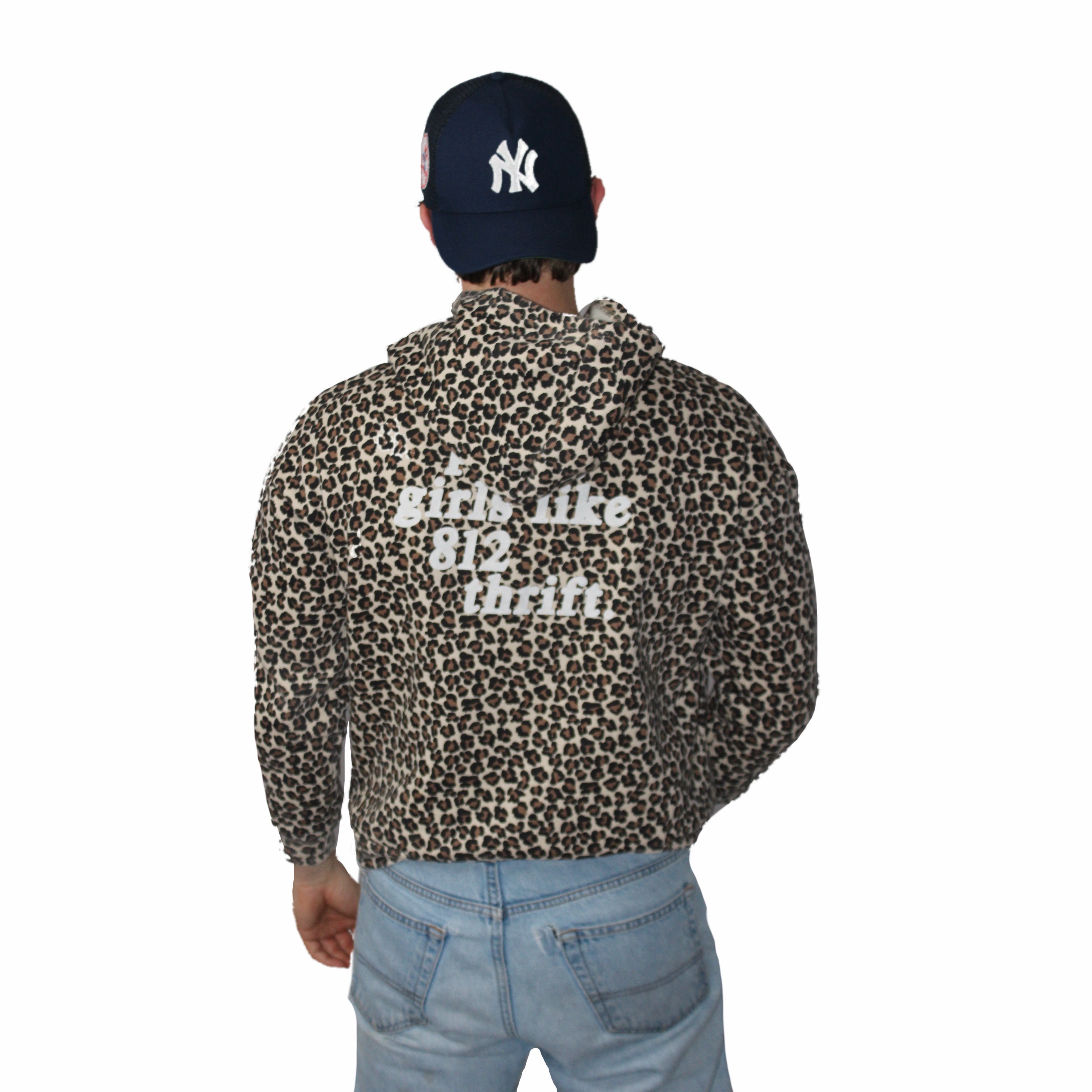 Brown Cheetah Pretty Girls Hoodie