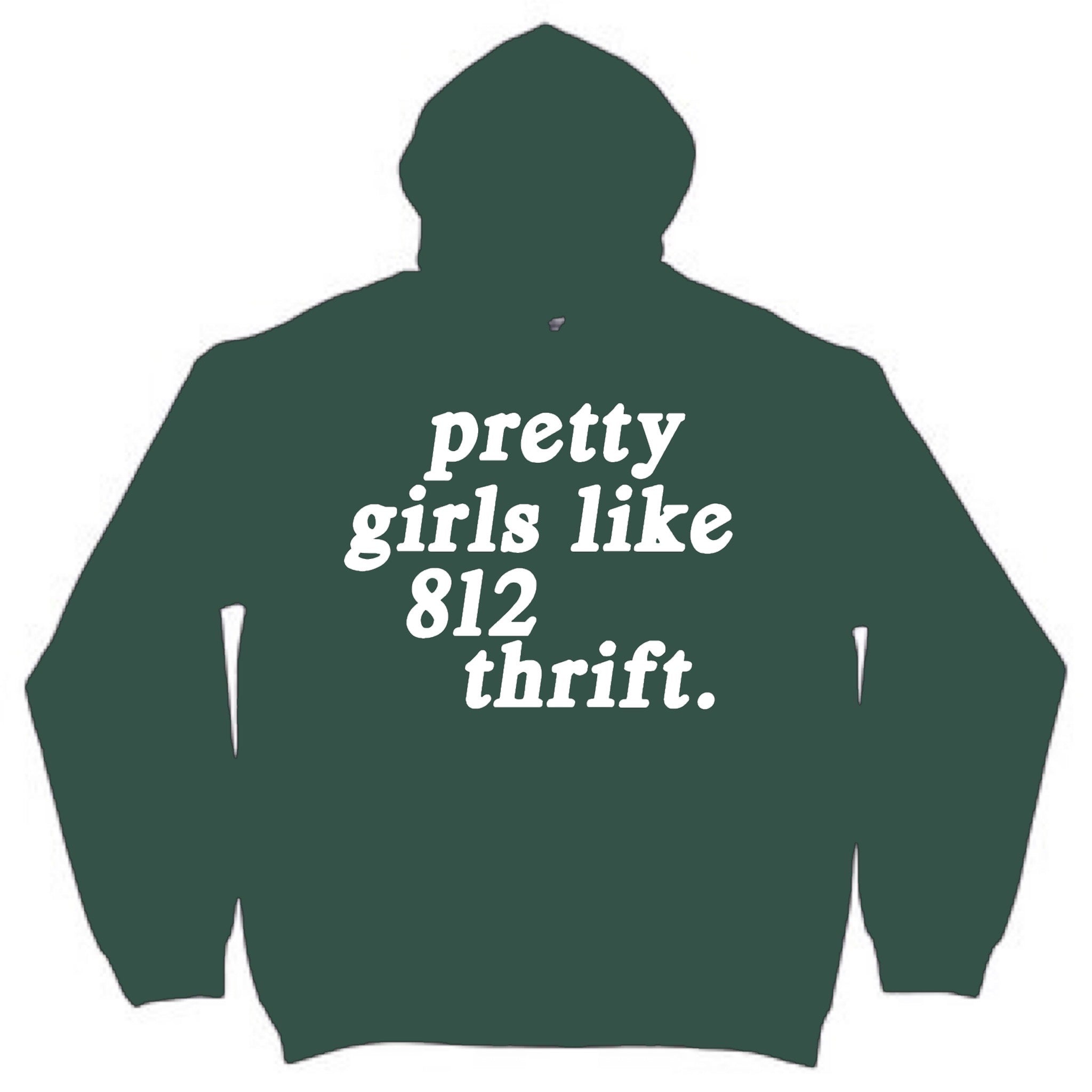 Green Pretty Girls Hoodie