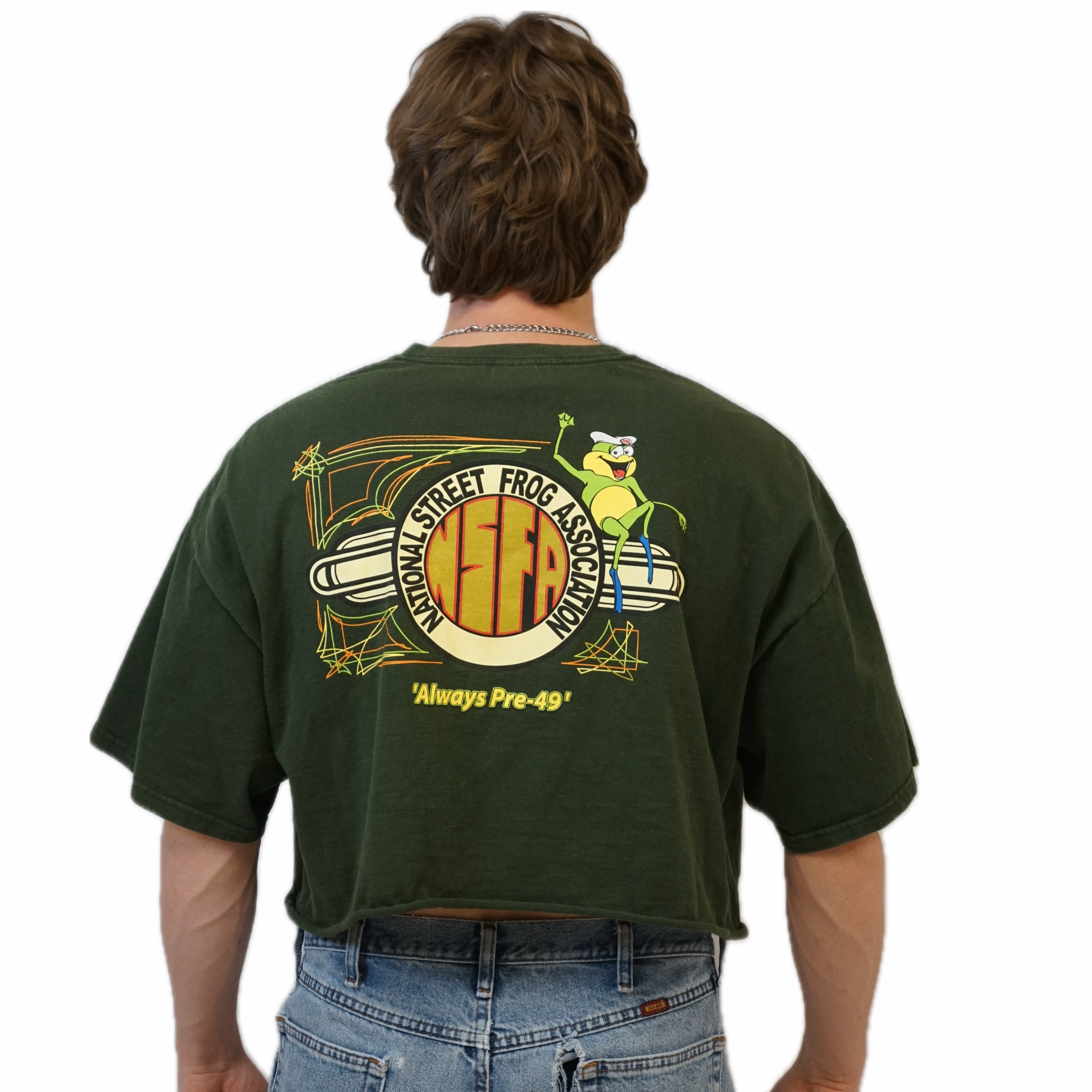 Frog Follies Cropped Tee