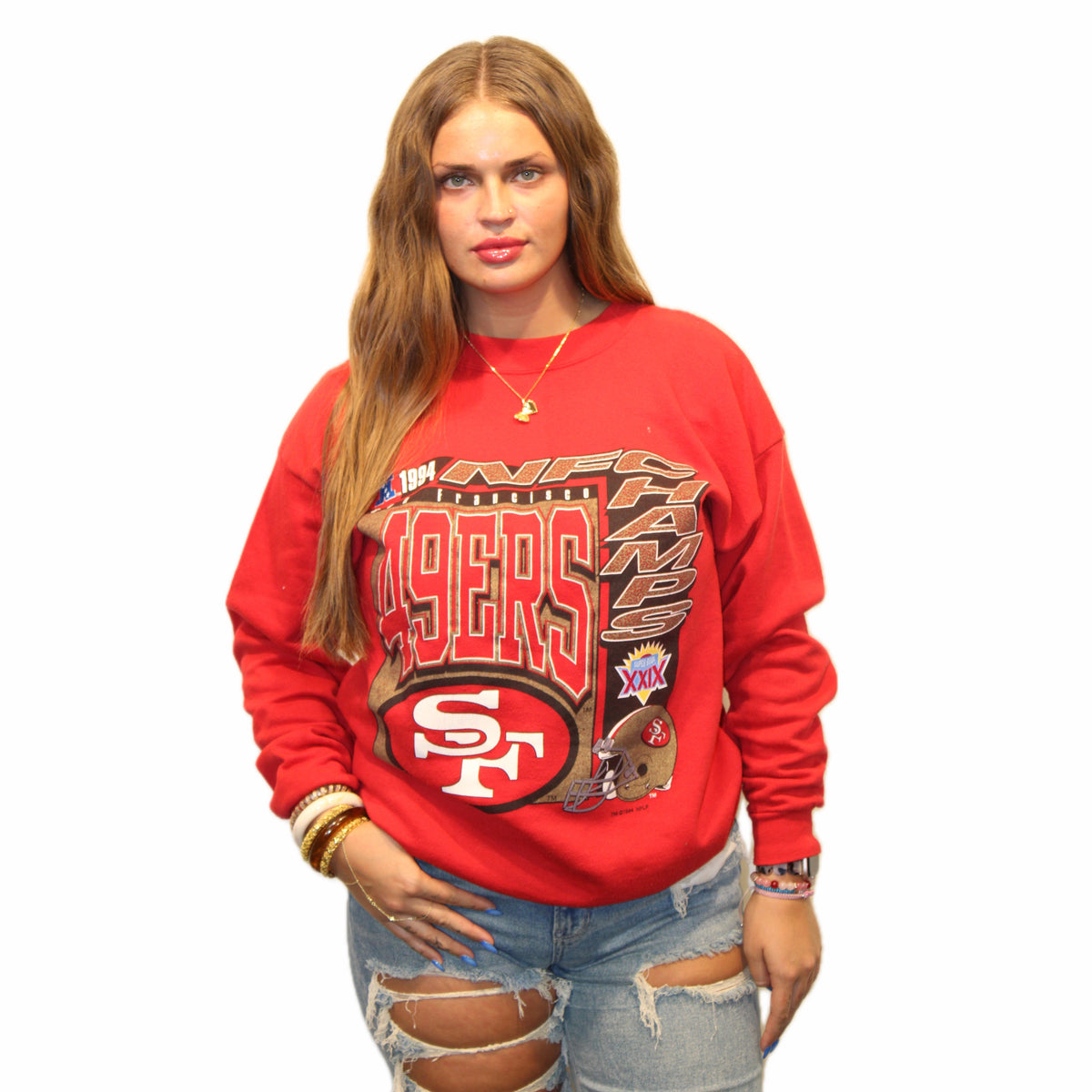 1994 NFC Champs 49ers Crewneck