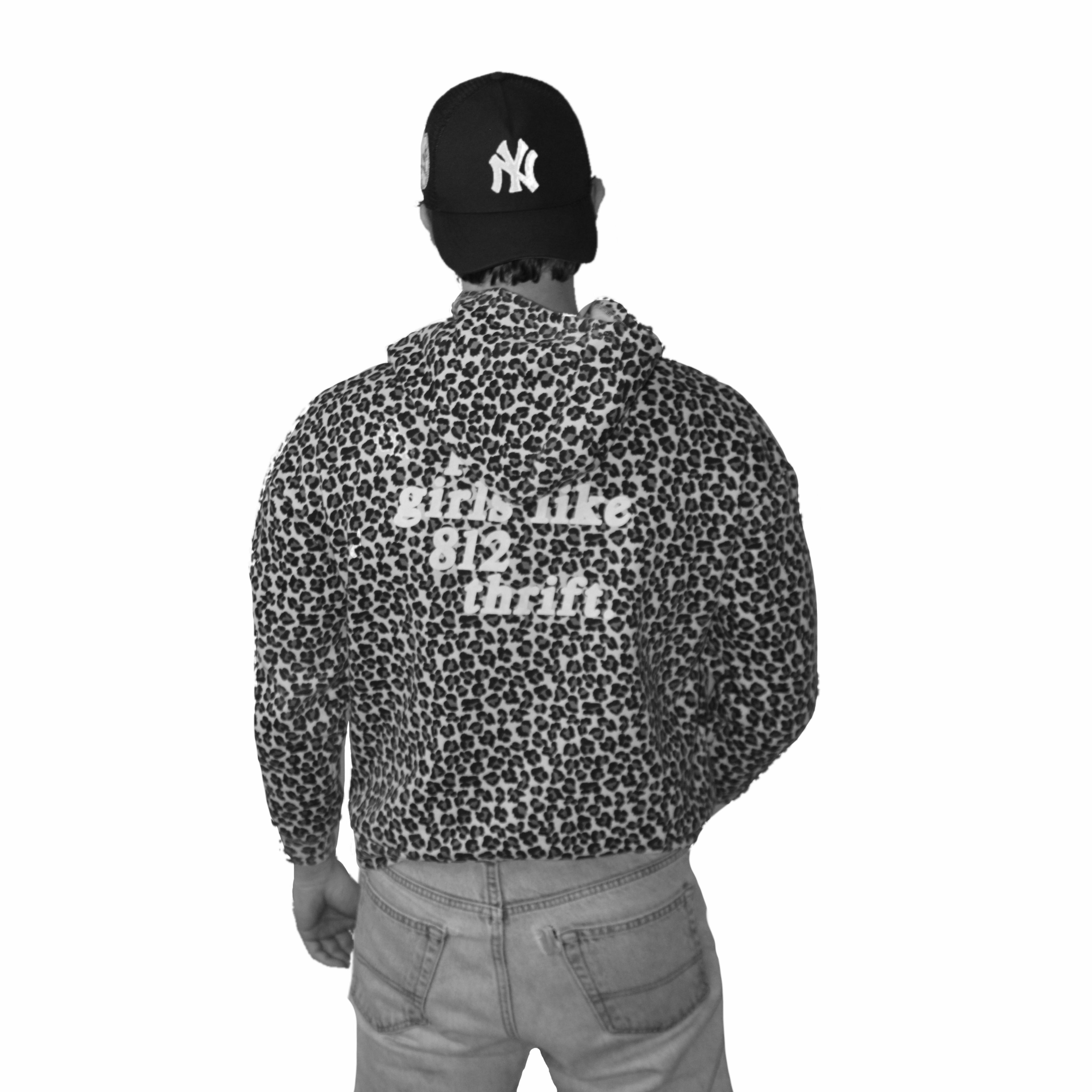 Black Cheetah Pretty Girls Hoodie