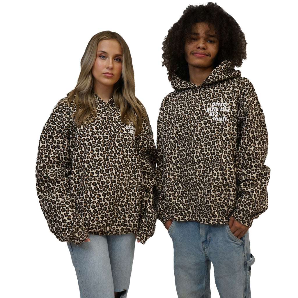 Brown Cheetah Pretty Girls Hoodie
