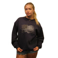 Vintage 90s Starter USA Flag Crewneck