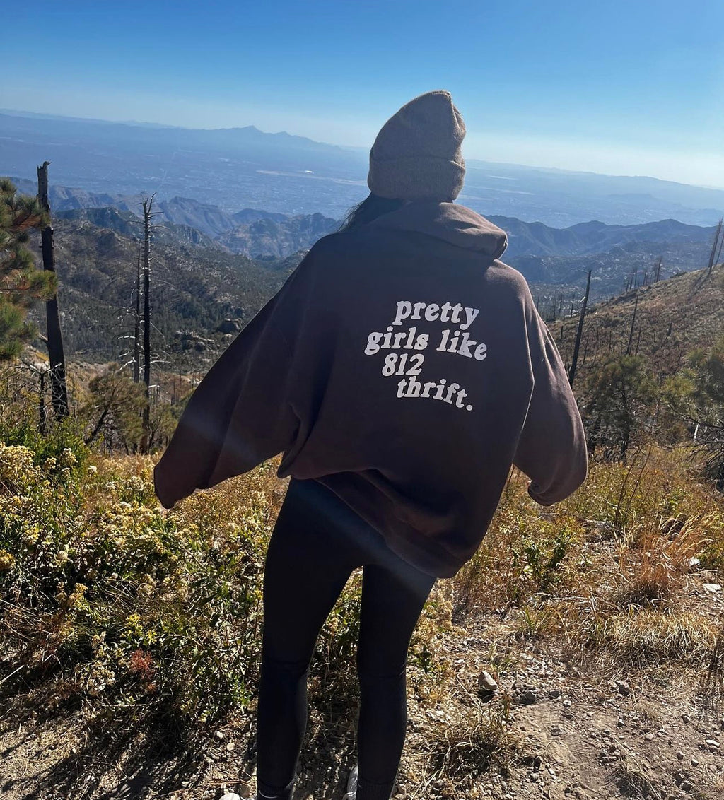 Chocolate Pretty Girls Hoodie