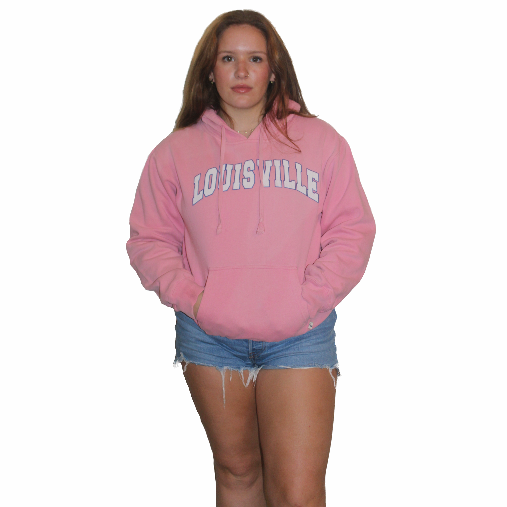 Louisville Pink Hoodie