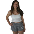 812 Pajama Shorts (Black & White)