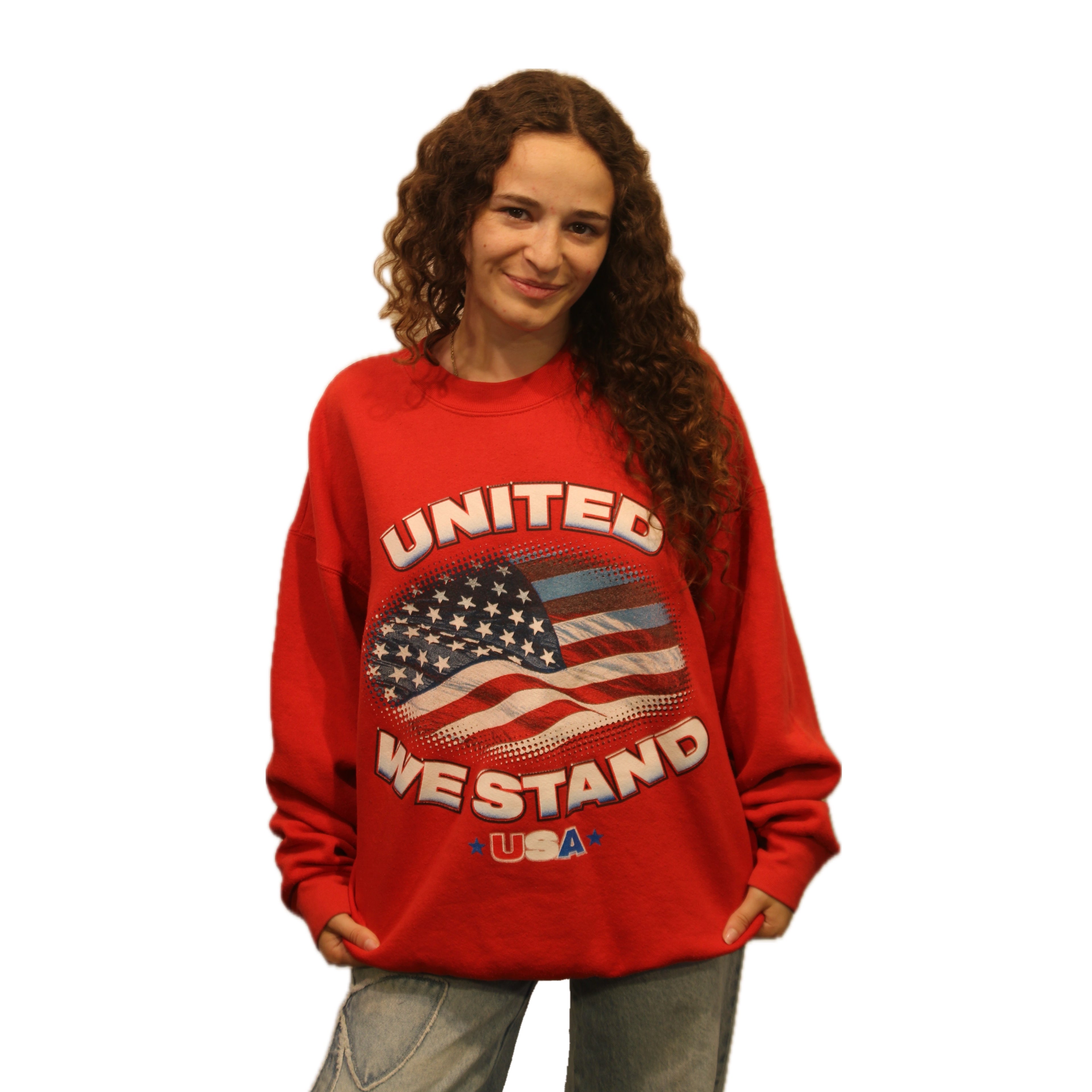 Vintage 00s United We Stand Crewneck
