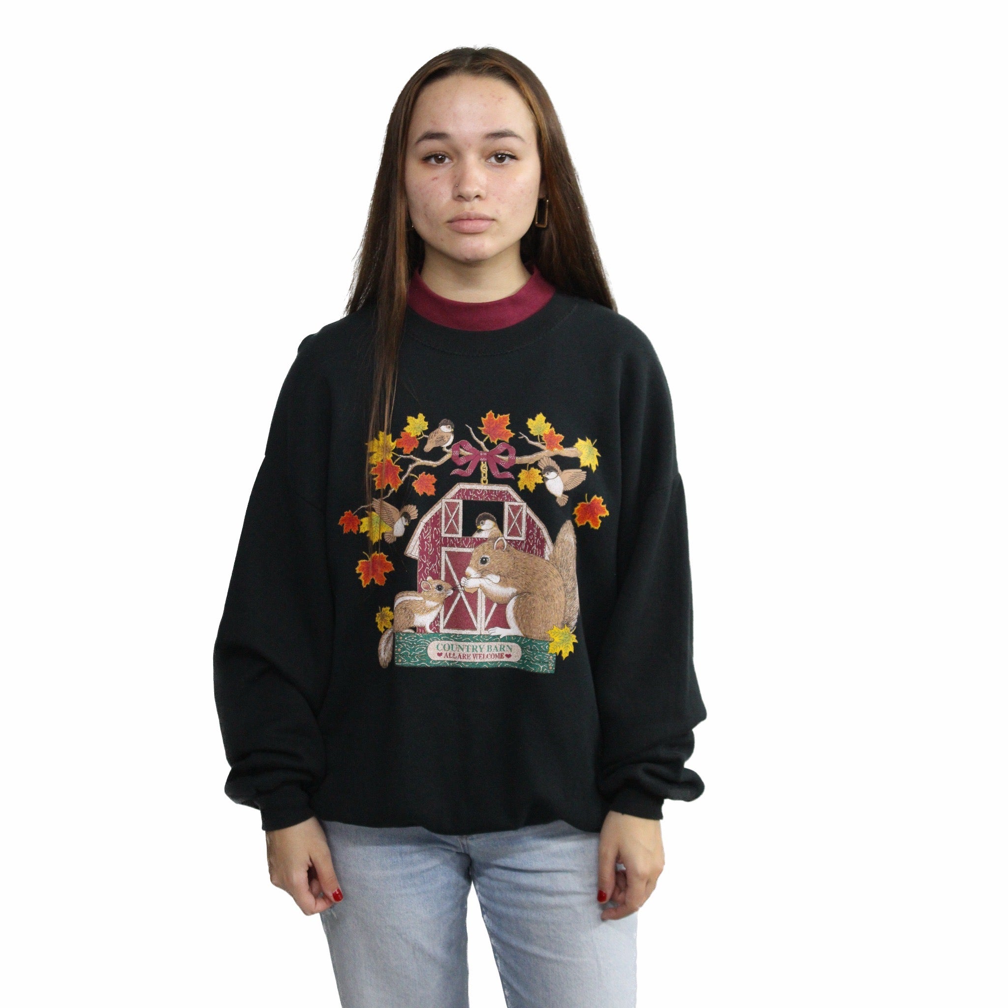 Country Barn Endless Designs Crewneck