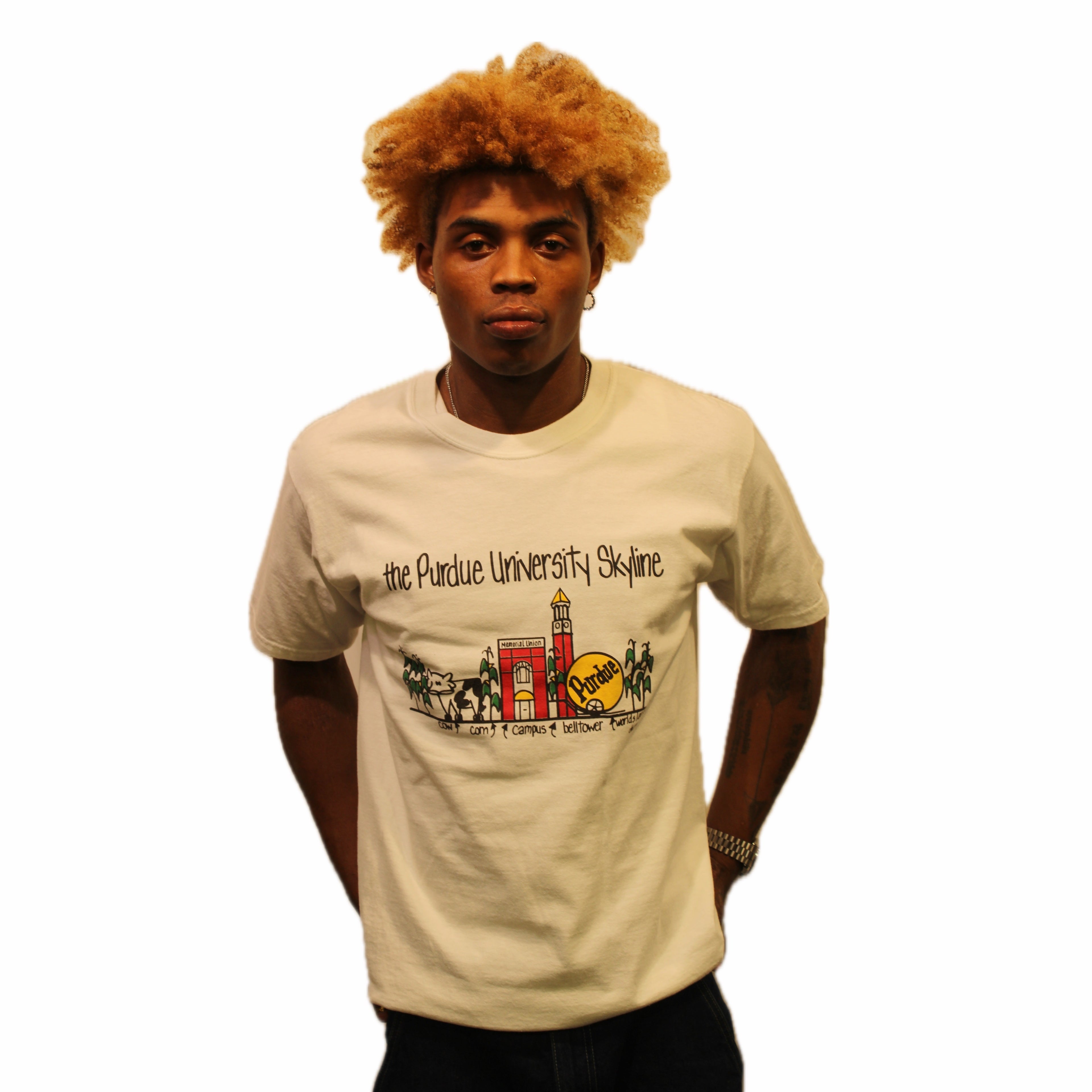 Purdue Boilermakers Skyline Tee