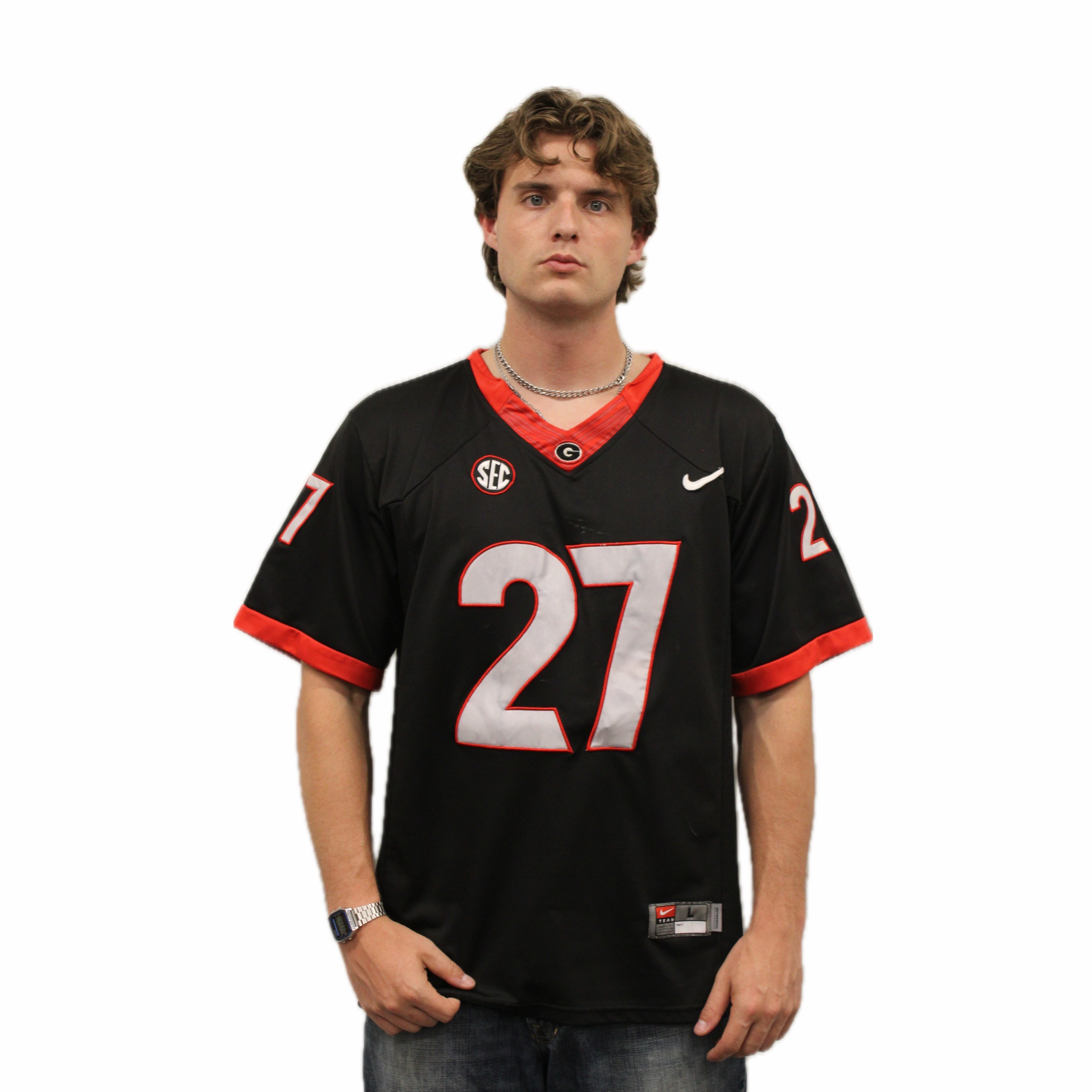 Georgia Bulldogs Nike Chubb Jersey