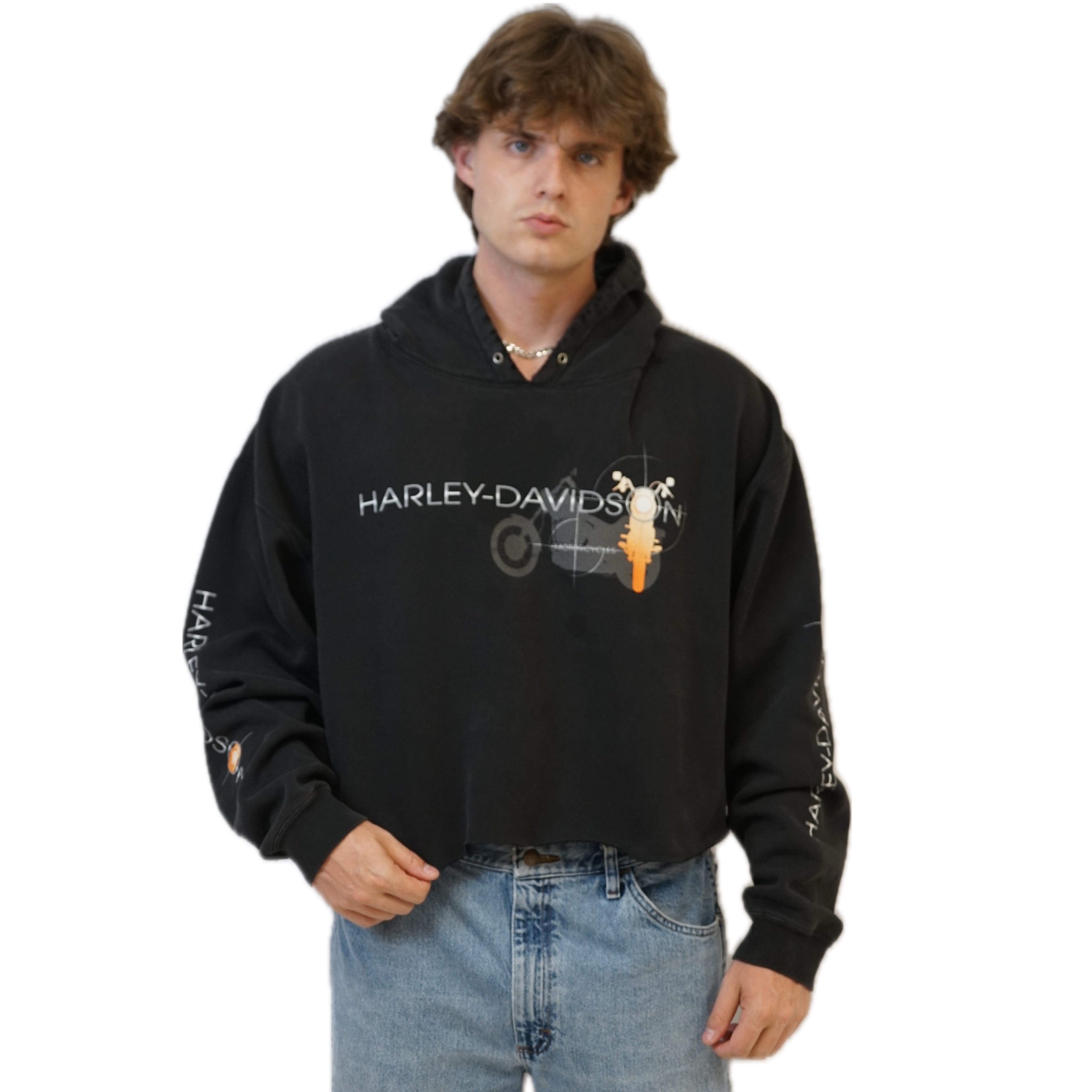 Harley Cropped Louisville Hoodie