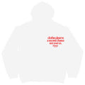 Clothes Deserve A Second Chance White Hoodie